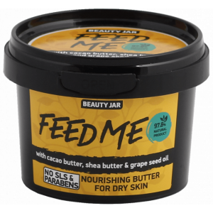 Beauty Jar FEED ME - maitinamasis sviestas sausai odai 90 g